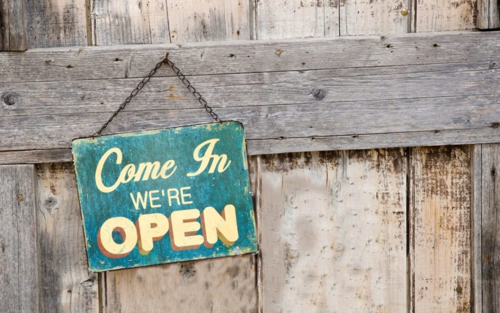 Open for Business