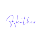 Heather's Signature