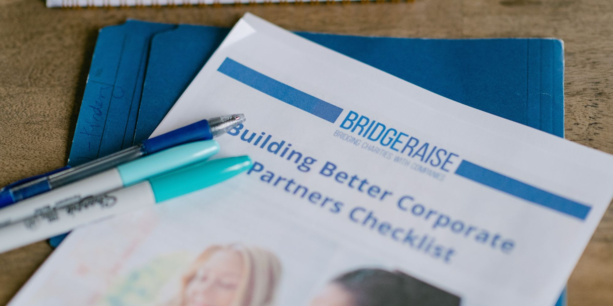 Building better corporate partners checklist brochure